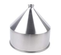 Liquid Paste Filling Machine Hopper, 10-50L Funnel Hopper, 304 Liquid Paste Filling Machine for Container(64mm,30L)