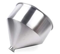 Liquid Paste Filling Machine Hopper, 304 Liquid Paste Filling Machine Hopper 10-50L Commercial Funnel Capacity Tool for Container(10l,64mm)