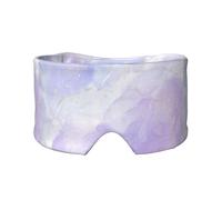 Liquid Pastel Purple Marble, Full Eye Covers Light Blocking Eye Mask Sleep Eye and Ear Muffs