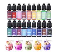 Liquid Pigment - Soy Based Dye Formula - Liquid Colour Kit To Make, Collection Of Multicolored High Strength Dyes | Artisan Use Of Ar