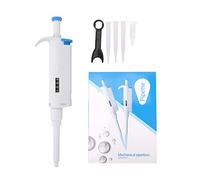 Liquid Pipet, Akozon U1000 100-1000ul High Accurate Manual Pipette Whole Set Micro Adjustable Pipette Lab Micropipette