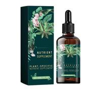 Liquid Plant Food, Hydroponic Fertilizer Solution, Indoor Plant Nutrients with Natural Formula and Root Growth Enhancer, All-Purpose Garden Supplies, for Vegetables, Herbs, Flowers