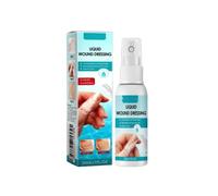 Liquid Plaster Spray for Quick Wound Care, Skin-Friendly Formula for Small Injuries, Practical Use without Additional Tools, Protective Film for (Light Blue, 10.7 x 2.8 cm)