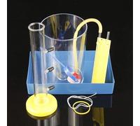 Liquid Pressure Vs Depth Experiment Kit - Physics Teaching Equipment For Hydrostatic Demonstration, Includes Graduated Tubes