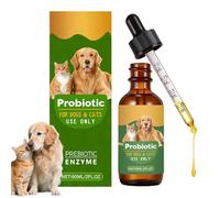 Liquid Probiotic Drops For Dogs And Cats,Digestive Health Drops For Dogs With Gut,Support Supplement,Internal Balance Proper Development Itchy Skin For All Dog&cat Breeds