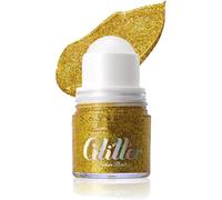 Liquid Roll-On Glitter Gel, Long-Lasting Mermaid Shine, Glitter and Sequins for Hair, Eyeshadow, Face, and Body, Perfect for Concerts, Music Festivals, Halloween Parties, Creating a Sparkling Makeup L
