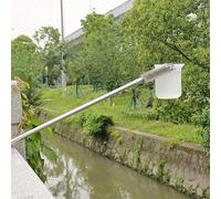 Liquid Sample Collection Tube with Graduated Markings & Swing Head Cup, Vertical Swing Water Sampler for Wastewater Testing(1.2-5m/3.9-16.4ft,500 Ml.)