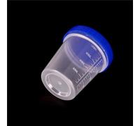 Liquid Sample Measuring Cups or Lids 10-piece Graduated Kitchen Lab Plastic Experiments for Baking Cooking Science Containers and 120ml with Powder Measurement()