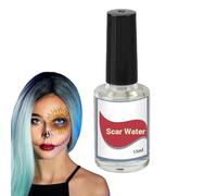 Liquid Scar Makeup, Realistic Scars Makeup Liquids, 15ml Make-up Rigid Collodion With Brush, Rigid Collodion Scarring Liquid, Scar Composition Fluid For Cosplay Fancy Carnival Party