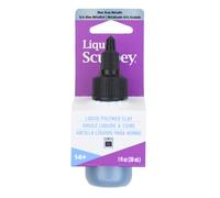 Liquid Sculpey® Liquid Polymer Oven-Bake Clay, Gray Blue Metallic, 1 oz. Bottle
