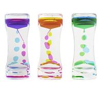 Liquid Sensory Timer for Autism, Sensory Needs, ADHD, Stress Relief, Anxiety. Autism Toy and Special Needs Sensory Fidget. Choice of Colour. (Blue & Green)