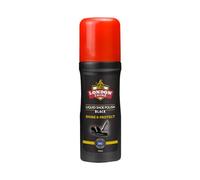 Liquid Shoe Polish Black Noir, Instant Shine & Protect, For Leather Shoes & Boots, 100ml Bottle with Sponge Applicator.