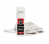 Liquid Shoe Whitener and Cleaner for Trainers and Sneakers, Restores Whiteness, 75ml with Applicator Sponge, Compatible with Canvas, Leather. White Trainer Cleaner, Trainer Whitener,