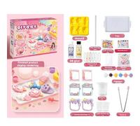 Liquid Silicone for Squish Maker, Super Soft Silicone Rubber Fast Cure Squish Kit, 2025 DIY Squeeze Toys Kits,Make Your Own Squishies,Animal Mini Squishies Toys,Stress Relief Squish Maker (D)