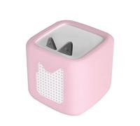 Liquid Silicone Protective Case Compatible with Tonies Toniebox 2, Full-Body Shockproof Cover with Charging Port Access for Daily Use and Travel (Pink)