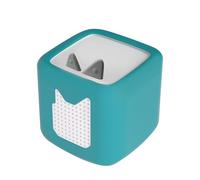 Liquid Silicone Protective Case Compatible with Tonies Toniebox 2, Full-Body Shockproof Cover with Charging Port Access for Daily Use and Travel (Green)