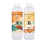 Liquid Silicone Rubber - High Quality, Flexible, Tear Resistant, Easy Mold Making, Durable Craft Kit, Cement Moulds, Jewelry Casting, Resin Projects, Hobbies