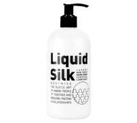 Liquid Silk, Personal Lubricant Bottle Large,Translucent White, Non Flavoured,Unscented, 500 ml