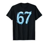 Liquid Six Seven 67 Meme Gen Alpha Viral Internet Culture T-Shirt