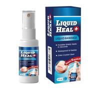 Liquid Skin Glue - Transparent Wound Closure Adhesive Spray, Quick Dry Liquid Bandage for Minor Cuts Scrapes Sports Injury Care, Waterproof Skin Protectant Dressing for Home Use