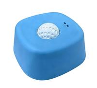 Liquid Slow Feeder Dog Bowl, PLA Material for Younger Dogs, 6.2 in Diameter Anti-Slip Licking Dish, Blue, Promotes Slow Eating for Bone Broth