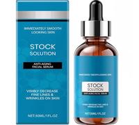 Liquid Solution Peptide Anti-Aging Serum, Stock Solution Facial Serum, Collagen Peptide Face Lift Skin Tightening Sagging Skin Reduce Fine Lines, Wrinkles (1Pcs)