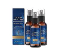 Liquid Solution Serum, Skin Smoothing Facial Serum, Reduces Wrinkles & Fine Lines, Smoothing & Firming, Daily Skin Care Essence for All Skin Types (3pc)