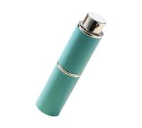 Liquid Sprayer Bottle Holder Compactly Rotating Press Dispenser Leather Cover Ideal for on Travel Daily Use Pocket Sized Scent