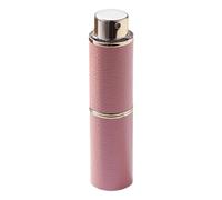 Liquid Sprayer Bottle Holder Compactly Rotating Press Dispenser Leather Cover Ideal for on Travel Daily Use Pocket Sized Scent