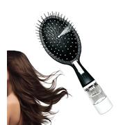 Liquid Spraying Hair Brush - Detangling Spray Comb | Built In Water Mist Reservoir with Fine Spray Nozzle, Anti Static Bristles, Hair Care Tool for Wet Dry Styling Home Salon Use