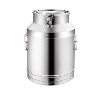Liquid Storage Container with Sealed Lid - Heavy Duty and Durable for Dairy, Tea, and Beverage Transport