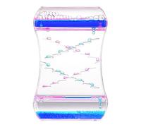 Liquid Timer, Colorful Spiral Oil, Visual Bubble, Sensory Fidget Toy, Relaxation Desk Accessory for Kids Adults Classroom School Bedroom Home Office Stress Relief Focus Fun