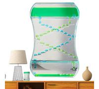 Liquid Timer, Relaxing Spiral - Bubble Liquid Sensory Games | For Children Desk Classroom Soothing School Bedroom Home