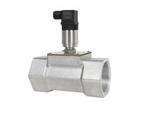 Liquid Turbine Flow Meter 4-20mA Flow Transmitter Pulse Output Water Diesel Chemical Oil Sensor Aluminum Alloy Fuel Meter(DN40 4-20MA)