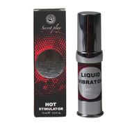 Liquid Vibrator Hot Stimulator Gel Natural Lube Lubricate Bottle - 15ml