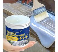 Liquid Waterproof Sealant Clear,100g Invisible Anti-Leaking Agent, Transparent Waterproof Coating for Roofs, Walls and Gardens, Water-Based Indoor & Outdoor Leak Repair Glue for Metal and Concrete