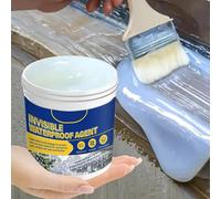 Liquid Waterproof Sealant Clear, 2027 Upgraded Invisible Anti-Leaking Sealant Agent, Transparent Waterproof Coating Water-Based Indoor & Outdoor Roofs, Walls, Garden Anti Leakage Agent, 300g