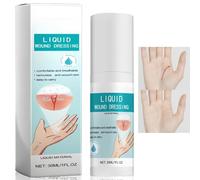 Liquid Wound Dressing,Skin Liquid Plaster Spray,Waterproof Spray Plasters for Wounds,Quick-Drying Dressing,Natural Ingredients,Remarkable Effect,Lightweight and Breathable,Transparent Waterproof