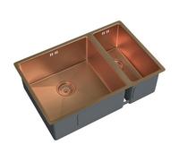 Liquida El670Cp 1.5 Bowl Pvd Undermount Brushed Copper Kitchen Sink