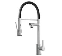 Liquida GD386CH Single Lever Multi Use Pull Out Chrome Kitchen Mixer Tap
