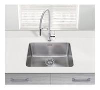 Liquida K0124Ss 1.0 Bowl Stainless Steel Undermount Reversible Kitchen Sink