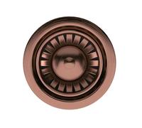 Liquida Sw1Cp Satin Copper Kitchen Sink Basket Strainer Waste