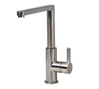 Liquida W25BN 360 Degree Swivel Spout Brushed Nickel Kitchen Mixer Tap