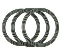 Liquidiser Sealing Base Ring Ridged 3 Pack Compatible with Kenwood Blender Models Replacement Jug Gasket Seal