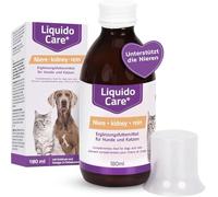 LiquidoCare Kidney, for cats and dogs, nutrient supply for kidney dysfunction, liquid feed supplement, 180ml