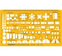 Liquidraw 1:100 Scale Architectural Scale Ruler Drawing Template Stencil Archite