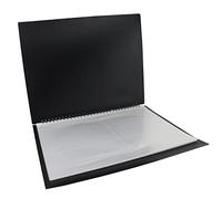 Liquidraw A2 Art Portfolio Case - 20 Sleeves | Sleeve Size Measures 61 cm x 45 cm | Ideal Spiral Storage Folder for Artists, Architects, Drawing, Painting | Store Documents, Paper & Professional Files