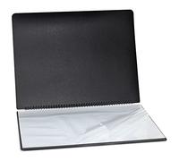 Liquidraw A3 Art Portfolio Case for Artists with 20 Sleeves Inserts Storage Spiral File Portfolio Folder for Artists, Architects, Drawing, Painting, Documents and Professional Files