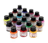 Liquidraw Acrylic Drawing Ink - 20 Assorted Colours | 35 ml Bottles with Ink Dropper | Suitable for Painting, Art Drawing & Design | for Professionals, Artists, Students & Hobbyists | Waterproof
