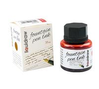 Liquidraw Fountain Pen Ink Bottles 10 Assorted Colours 35ml Inks Suitable for Calligraphy Ink Selection Available Black, Blue, Red, Green, Brown, Violet Purple, Yellow Etc ()